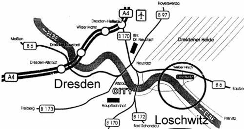 Gaestehaus Loschwitz Dresda Esterno foto